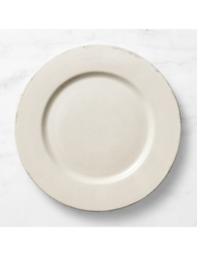 Plato Base Rustic Ceramic De Loza