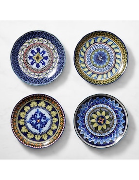 Set De Platos Sicily Ceramic De Cerámica