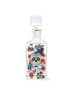 Imagen de producto Decantador Day of the Dead de vidrio