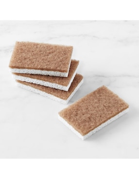 Set esponja para hogar Walnut Scrubber 4 piezas