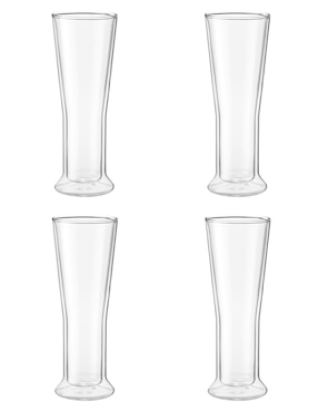 Imagen de producto Set vasos cerveceros Double-Wall con 4 piezas