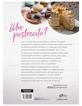 Libro Kiwilimón. los mejores postres paso a paso de Varios