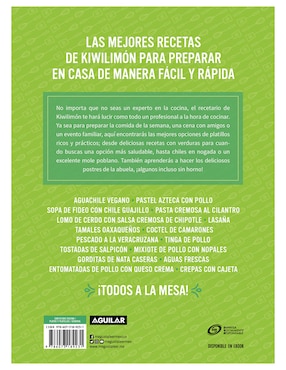Libro Kiwilimón. 10 años cocinando contigo de Varios