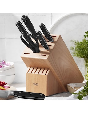 Set de cuchillos utilitario elite beechwood 7 piezas