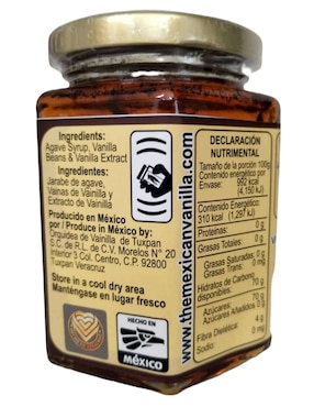 Jarabe de agave de vainilla The Mexican Vanilla Plantation 320 gr