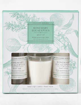Set de baño para humectar Rosemary Eucalyptus 3 piezas