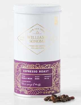Café de grano sabor especias de Brasil y Vietnam Premium Espresso Roast 250 g