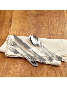 Set cubiertos Milady de acero inoxidable 5 piezas