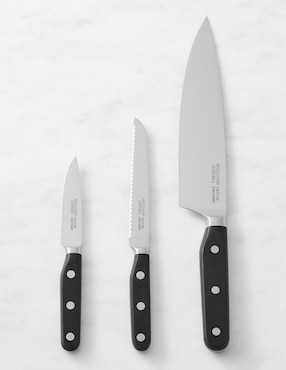 Set de cuchillos utilitario elite starter 3 piezas