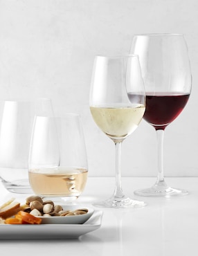 Set de copas para vino Open Kitchen de cristal