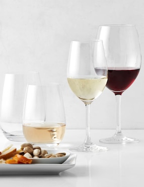 Set de copas para vino Open Kitchen de cristal