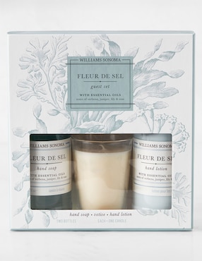 Set de baño para humectar Fleur De Sel 3 piezas