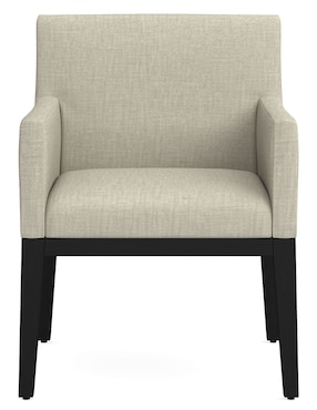 Silla con brazos Wilson Upholstered de madera
