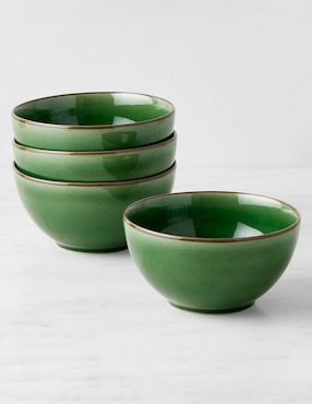 Set bowl Cereal Bowls 4 piezas de acrílico