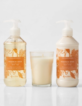 Set de baño para hidratar Pumpkin Spice 3 piezas