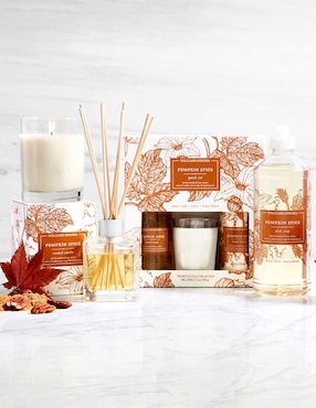 Set de baño para hidratar Pumpkin Spice 3 piezas