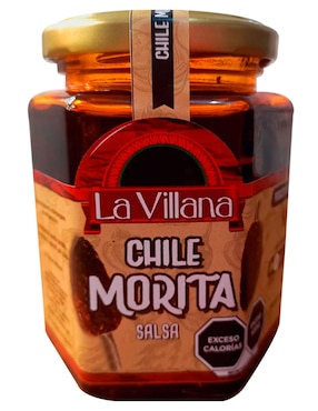 Salsa sabor chile morita La Villana