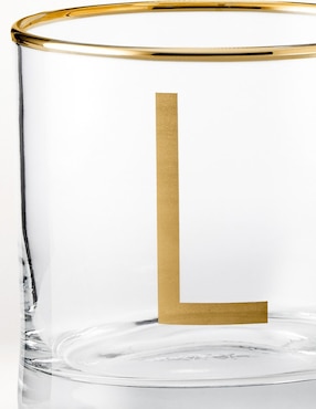 Vaso cocktail Monogram L
