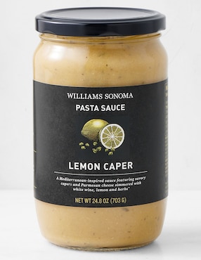 Salsa pasta sabor Limón Lemon Caper
