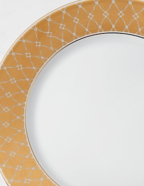 Plato trinche Regency de porcelana