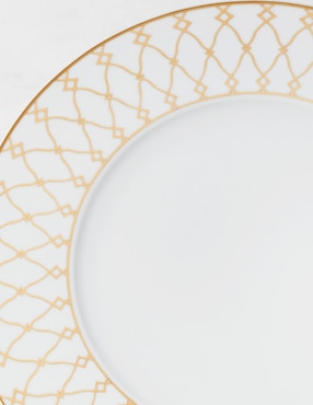 Plato base Regency de porcelana