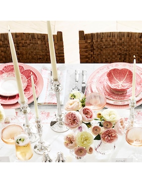 Set servilleta English Floral de algodón 4 piezas