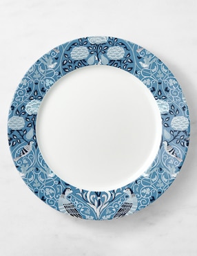 Set platos trinche Morris & Co de porcelana 4 piezas
