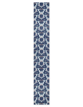 Camino de mesa de algodón Embroidered Blossom