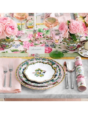 Botanero Famille Rose de Porcelana