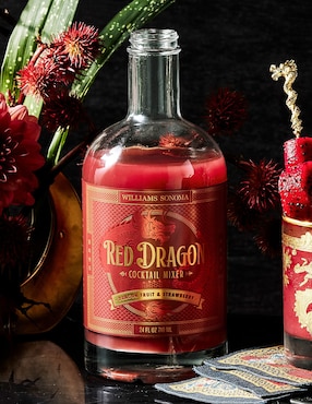 Mix cocktail Red Dragon sabor fresa 710 ml
