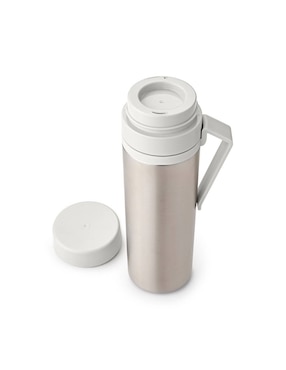 Termo Brabantia de acero inoxidable Make & Take con tapa a presión 500 ml