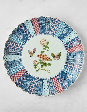 Plato trinche Akino de porcelana