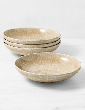 Set bowl Cyprus 4 piezas de cerámica