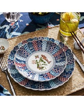 Plato ensalada Akino de porcelana