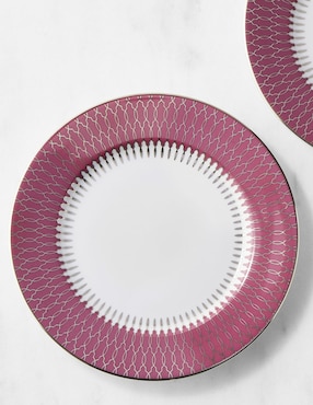 Set platos ensalada Regal Berry de porcelana 4 piezas