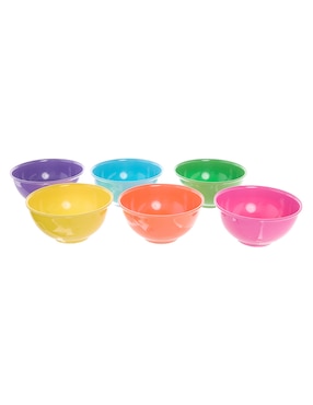 Set bowl Flour Shop 6 piezas de melamina