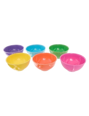 Set bowl Flour Shop 6 piezas de melamina