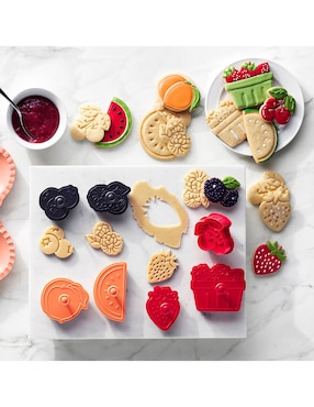 Set cortadores de galletas Summer Fruit