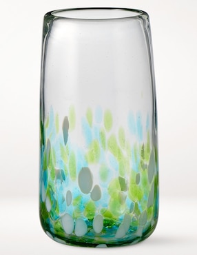 Set vaso highball Multi-Confetti de vidrio con 4 piezas