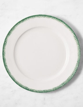 Plato base Aerin de porcelana