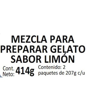 Mix helado limón Williams-Sonoma Gelato Starter