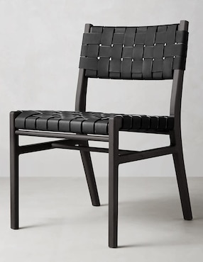 Silla sin brazos Stratton de madera
