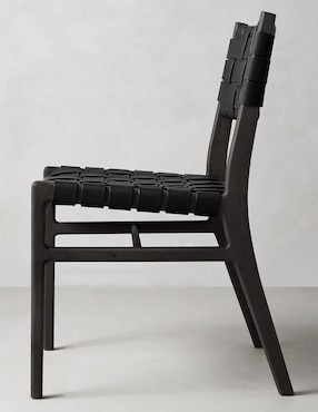 Silla sin brazos Stratton de madera