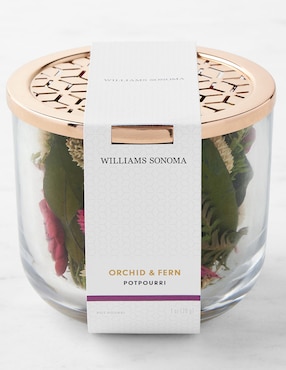 Popurrí Williams-Sonoma de Home Fragance Orchid & Fern de menta
