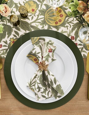 Set aro servilleta Jeweled Leaf