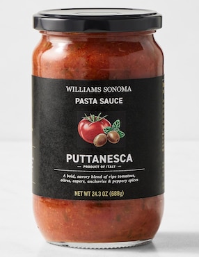 Salsa pasta sabor ragú Puttanesca