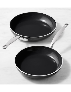 Set de sartenes GreenPan Premiere Max de aluminio anodizado 2 piezas