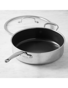 Sartén con tapa GreenPan Premiere Max de aluminio