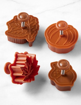 Set cortadores galletas Mini Fall Pie Punches