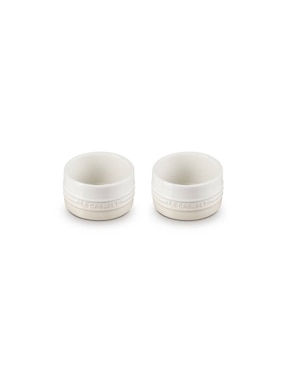 Set ramekin cerámica Le Creuset Merengue 2 piezas